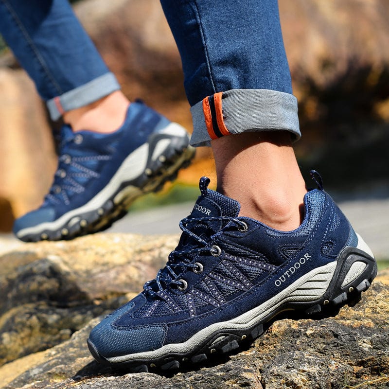 Unisex Mountaineering Shoes: Anti-Slip, Shock-Absorbing, Durable for Trekking