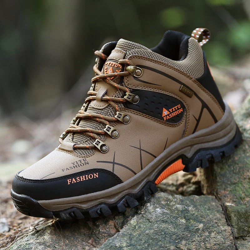 Men's High-top Outdoor Hiking Shoes: Versatile for Mountaineering, Trekking, Casual Wear